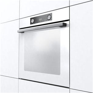 Gorenje, 77 L, valge - Integreeritav ahi