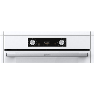 Gorenje, 77 L, white - Built-in oven