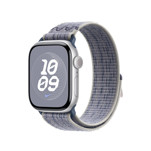 Apple Nike Sport Loop, 42mm, hall/sinine - Kellarihm