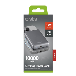 SBS SlimMag, 10000 mAh, hall - Akupank