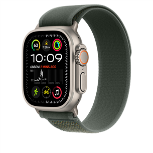 Apple Trail Loop, 49 mm, M/L, titaan, roheline - Kellarihm