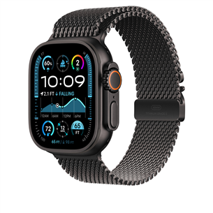 Apple Milanese Loop, 49 mm, Large, must titaan - Kellarihm