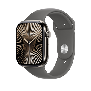 Apple Sport Band, 46 mm, S/M, hall - Kellarihm