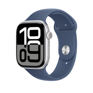 Apple Sport Band, 46 mm, S/M, tumesinine - Kellarihm