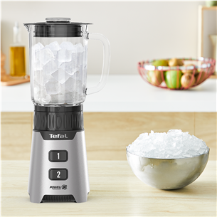 Tefal Minimix, 400 W, silver - Blender + On-the-Go Bottle