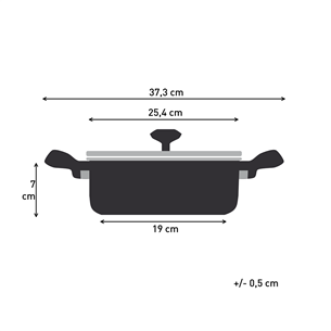 Tefal So'Light, 24 cm - Kaanega pott