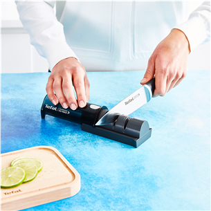 Tefal Ice Force, 12.5x5.9 cm, black - Knife sharpener