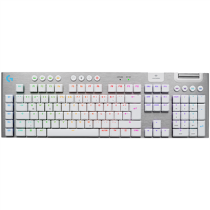 Logitech G915 X Lightspeed, tactile, US, white - Wireless keyboard