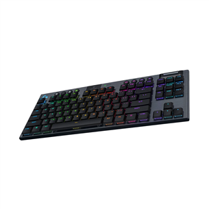 Logitech G915 X Lightspeed, TKL, tactile, US, black - Wireless keyboard