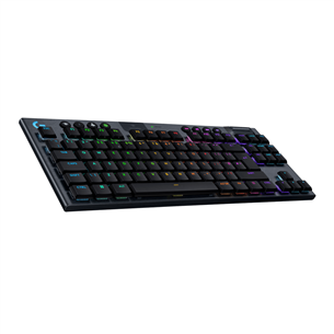 Logitech G915 X Lightspeed, TKL, tactile, SWE, must - Juhtmevaba klaviatuur