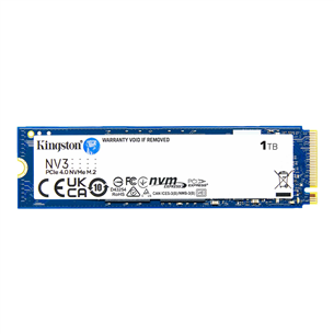 Kingston NV3, 1 TB, M.2, PCIe 4.0, sinine - SSD SNV3S/1000G