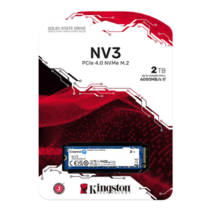 Kingston NV3, 2 TB, M.2, PCIe 4.0, blue - SSD