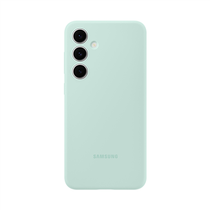 Samsung Silicone case, Galaxy S24 FE, mint - Case