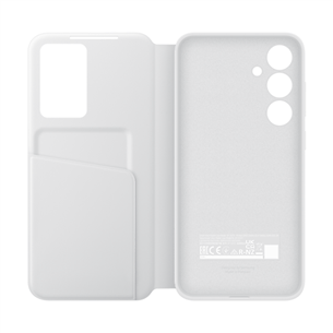 Samsung Smart View Wallet, Galaxy S24 FE, white - Case