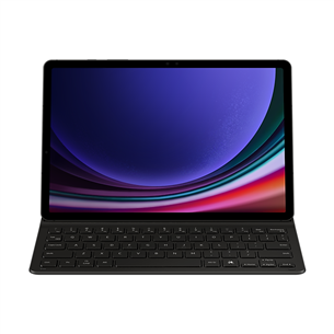 Samsung Book Cover Keyboard Slim, Galaxy Tab S9 / S9 FE, черный - Чехол-клавиатура EF-DX720UBEGWW