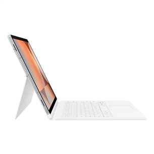 Samsung Book Cover Keyboard, Galaxy Tab S10 +, AI klahv, valge - Kaaned klaviatuuriga