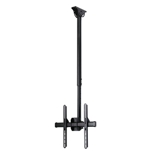 Hama TV Ceiling Mount, 65", maximum weight 50 kg, black - TV ceiling mount