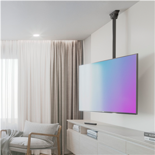 Hama TV Ceiling Mount, 65", maksimaalne kaal 50 kg, must - Teleri laekinnitus