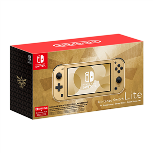 Nintendo Switch Lite Hyrule Edition + 12M NSO - Mängukonsool