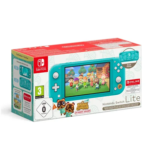 Nintendo Switch Lite Animal Crossing: New Horizons Timmy & Tommy Aloha Edition + 12M NSO - Mängukonsool