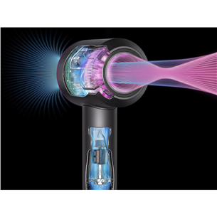 Dyson Supersonic, 1600 W, must/kuldne - Föön