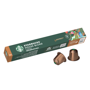 Starbucks® House Blend by Nespresso®, 10 pcs - Coffee capsules 7613036957106