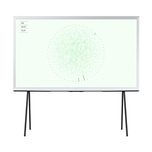 Samsung The Serif LS01D, 65'', 4K UHD, QLED, valge - Teler