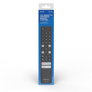 Savio RC-15, TCL TV, black - Replacement remote control