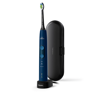 Philips Sonicare ProtectiveClean 5100, tumesinine - Elektriline hambahari HX6851/53