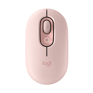 Logitech POP Mouse, rose - Wireless mouse 910-007413