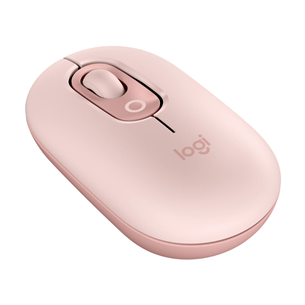 Logitech POP Mouse, roosa - Juhtmevaba hiir