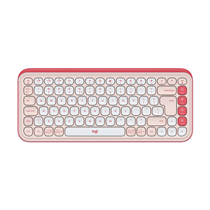 Logitech POP Icon Keys, US, rose/off-white - Wireless keyboard 920-013073