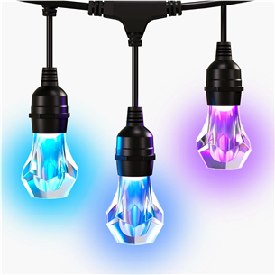 Nanoleaf Matter Smart Outdoor String Lights Expansion Pack, 15 m, RGB, black - LED string lights extension NF084E00-20SLO