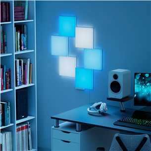 Nanoleaf Blocks Squares Smarter Kit, 6 panels - Smart LED wall panels