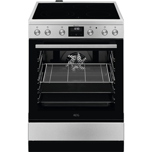 AEG 5000 Surround Cook, 73 L, laius 60 cm, roostevaba teras - Keraamiline pliit