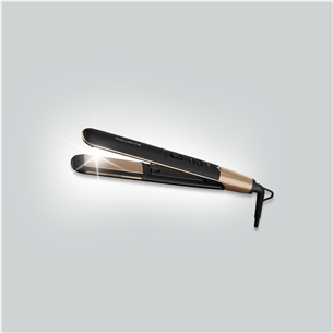 Rowenta Express Shine, black/golden - Straightener