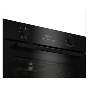 Beko, 72 L, black - Built-in oven