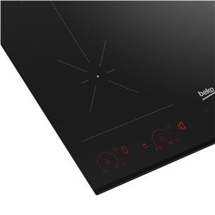 Beko, IndiFlex, width 59 cm, black - Built-in induction hob