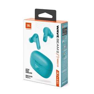 JBL Wave Beam 2, blue - True wireless earphones