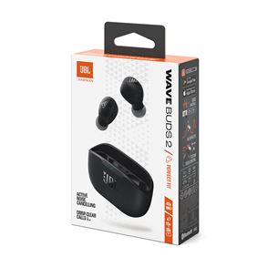 JBL Wave Buds 2, черный - Полностью беспроводные наушники