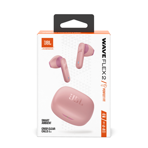 JBL Wave Flex 2, pink - True wireless earphones