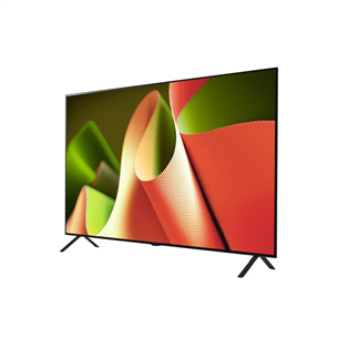 LG OLED AI B4, 55'', OLED, 4K UHD, black - TV