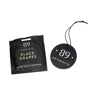 Aromatic89, Black Grapes (Elite) - Rippuv paberist õhuvärskendaja 4779044093854