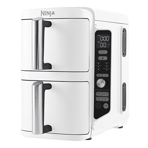 Ninja Double Stack XL 9.5L, 2470 W, valge - Kuumaõhufritüür