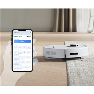 Ecovacs Deebot N30 Pro Omni, märg- ja kuivpuhastus, valge - Robottolmuimeja