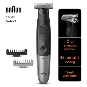 Braun Series X, must - Hübriidraseerija