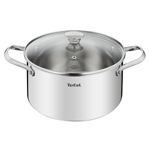 Tefal Cook Eat, 16/20/24 cm, 7 pc set - Saucepan + stewpots + lids