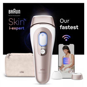 Braun IPL Skin i-Expert Pro 7 PL7147, белый/золотистый - Фотоэпилятор