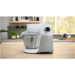 Bosch, Series 6, 1600 W, white - Kitchen machine