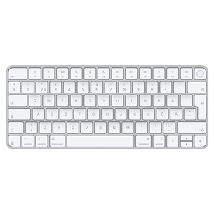 Apple Magic Keyboard with Touch ID, SWE, white - Wireless keyboard MXCK3S/A